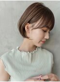 大人かわいいレイヤーボブ似合わせカットイメチェンフルバンク