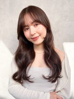 メゾンドイギー(MAISON de IGGY)&nbsp;ブリーチなし/ブラウンカラー/ココアブラウン美髪エアリーロング