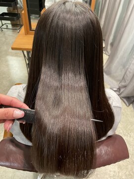 ルナバイルヴェール(LUNA by LeVert) ナチュラル縮毛矯正　髪質改善oggi ottoトリートメント