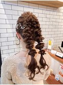 結婚式ヘアセット