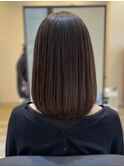 髪質改善トリートメントミルクティーベージュカラーくびれヘア