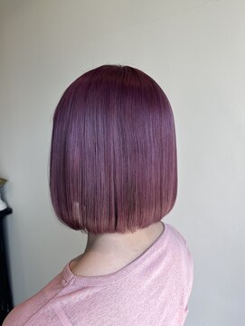 ヘアサロン エン(hair salon en.) ラベンダーピンク