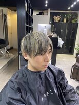 アルカナ 明治神宮前原宿(ARCANA)&nbsp;ウルフアッシュブラックカルマパーマベリーショート