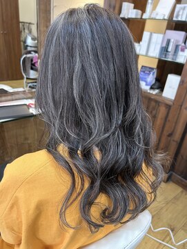 ジャストヘア ラポール 北久里浜店(just hair RAPPOR) 【根岸真奈美】白髪ぼかし/ハイライト/アディクシー