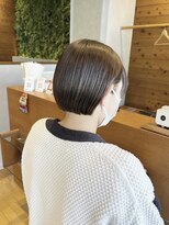 ジールサロン つくば本店&nbsp;切りっぱなしコンパクトボブ