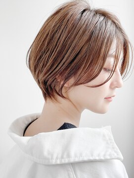 ネイロ 錦糸町(NeiRo) ★前下がりハンサムショートボブパーマ30代40代50代白髪ぼかし