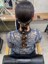 ビューティーサロン ガーデン(beauty salon garden)&nbsp;ピッタリ編みおろしアレンジ ☆ 担当 蒼 ☆