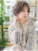 ミルクティーアッシュショートレイヤーc5戸田公園20代30代40代