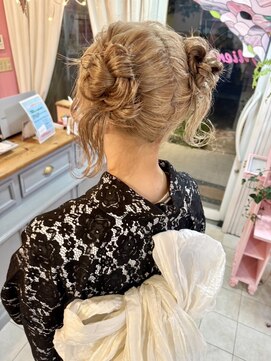 クラゲヘアセット