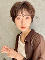 アッシュ 笹塚店(Ash)&nbsp;グレーベージュ/斜めバング/フレンチガーリー/ネイビー[笹塚]