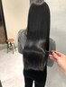 【フル美髪メニュー】カット＋美髪カラー＋髪質改善ストレート＋TR　￥28000