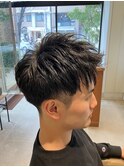 アップバングショート