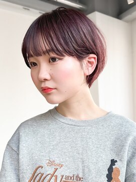 アルバム 池袋(ALBUM) ショート美髪前髪カッワイドバングト_ba508502