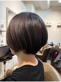 大人の艶髪ショートボブ