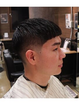 ワンワンオー バーバーショップ 博多店(@110 BARBER SHOP) 20代30代40代【濡れパン】濡れパン/メンズカット
