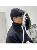 ニュアンスパーマ×センターパート!【福田れん】