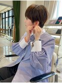 【ナチュラル＆上品】丸み ショートボブで横顔美人に♪