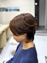 アッシュ 桜木町店(Ash)&nbsp;ニュアンスパーマセンターパートセンター分けメンズカット横浜