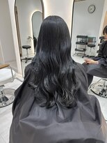 ジーナ 博多筑紫口(Zina)&nbsp;地毛風暗染 ダークブルージュ×艶髪透明感カラー！【福田れん】