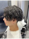 CHERiR藤木(センタ―パート×波巻きパーマ)