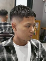 メッツ 原宿(METS) MEN‘S /黒髪×クロップ /フェード /ベリーショート /短髪