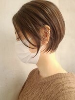 エリマ 横浜西口(elima)&nbsp;横浜西口大人ショートボブココアベージュイルミナグレージュ30代