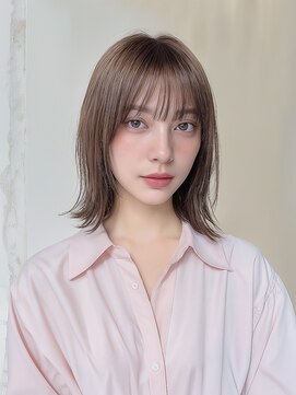 UTG ナチュラル外はねボブ