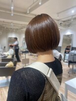カナージュ(Canage) 暗めカラーショートボブヘアー