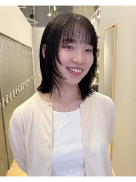 ジアン バイ ミルボン NU茶屋町+(GIEN by milbon) レイヤーボブ/外ハネボブ