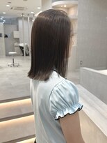 ヴィサージュアクト(VISAGE a.c.t)&nbsp;オリーブブラウン×切りっぱなしボブ