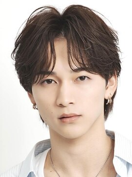 フィフス トウキョウ (fifth TOKYO) 渋谷シャドウパーマメンズカットセンターパートウルフ