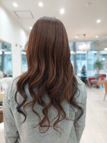 ヘアーズ 本店(HAIRZ)&nbsp;《HAIRZ 》藤井☆イヤリングカラーネイビー