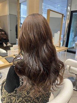 アヴァンス 広島本通店(AVANCE.) 着物ヘア/大人ガーリー/ダークアッシュ/似合わせカット