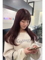 ケンジ 横浜(KENJE)&nbsp;#ボルドー/#ピンク/#暖色/#艶髪/#横浜美容室