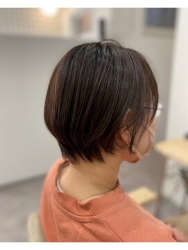 ジャミン 長嶺店(Jammin.) 大人ショート×白髪ぼかしハイライト