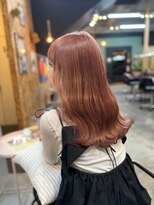 チャプター 問屋町(chapter)&nbsp;ミルクティーベージュ髪質改善トリートメントくびれミディアム