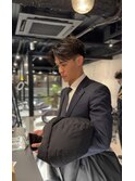 大人フェザーパーマ[大阪/梅田/メンズパーマ]