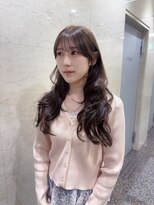 アクシス 栄ガスビル店(`AXIS) ミルクティーブロンド/ダークブルー/デジタルパーマ/名古屋栄
