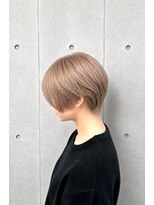 エイム ヘア リアム 調布店(eim hair liam) ニュアンスカラー/丸みショート/ひし形ショート/ボブ/ハイトーン