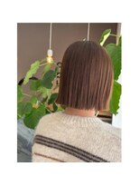 アンバイヘアー 蘇我店(and by hair)&nbsp;ショート縮毛矯正コスメストレートスタイル