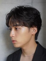 レタッチバイフィフス(RETOUCH by fifth)&nbsp;センターパート×ルーズパーマ