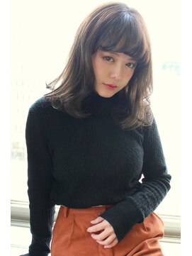 アンビエンテ(ambiente) 大人かわいい ワンレン ふわミディ