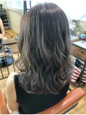 『LOBBY』杉山 ハイ透明感☆アッシュグレーカラー