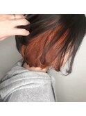 ボブ×インナーレッド