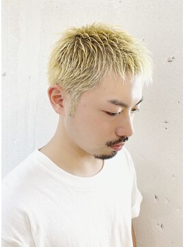 ヘアーワークス ヘルム 渋谷店(HAIR WORKS HELM) ボウズ系ベリーショートスタイル