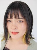 インナーカラー[Yellow] &nbsp;aGland梅田本店