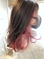 サンク ドリームプラザ店(CINQ)&nbsp;CINQ 【インナーカラー】ピンクバイオレット