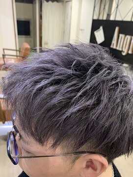 ヘアーデザインアンジー(Hair design Angie) 【ブルーシルバー】