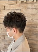 メンズショートパーマ