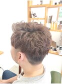 【harurara hair大分/明野】ツーブロック×アップバング